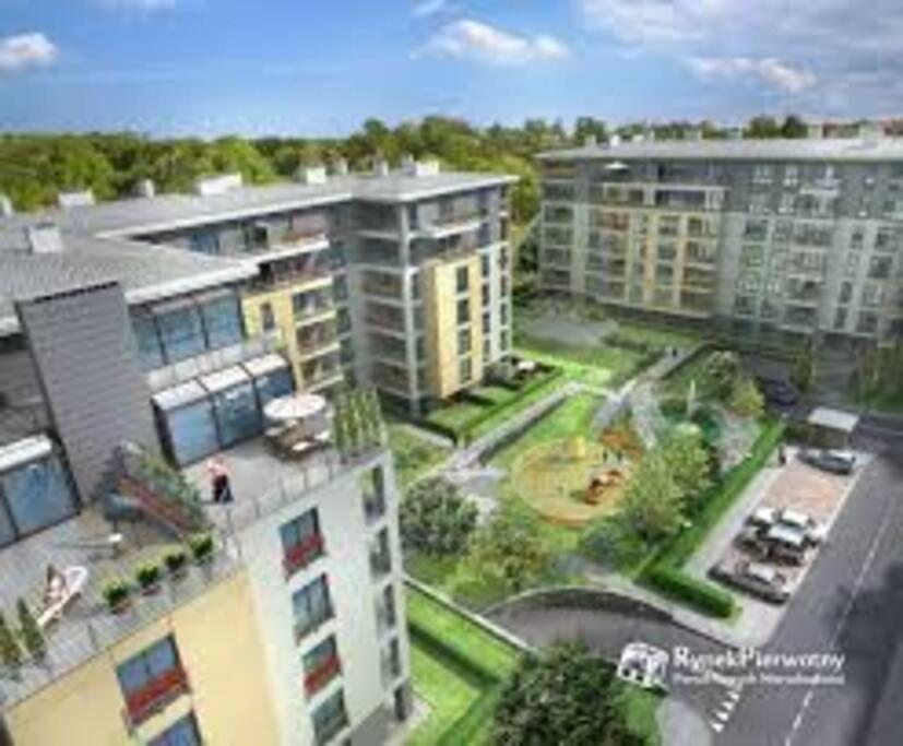 Warsaw King Size Apartment Екстер'єр фото